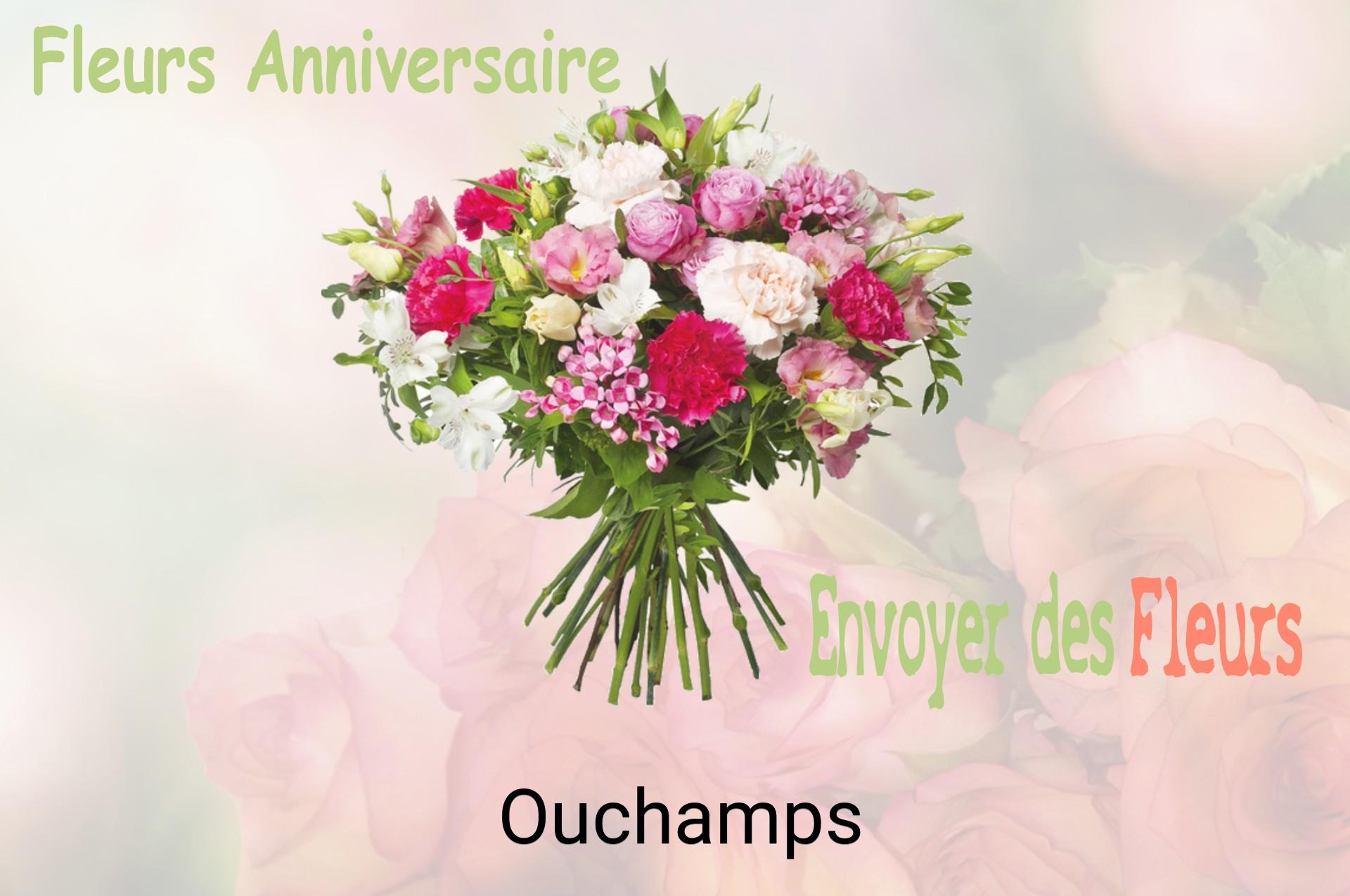 Bouquet de fleurs d’anniversaire livré à Ouchamps